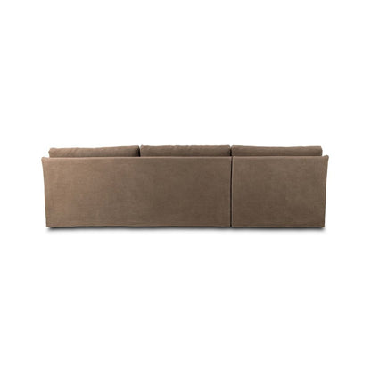 Chaise longue sectionnelle gauche Four Hands Monette 2 pièces en café Broadway