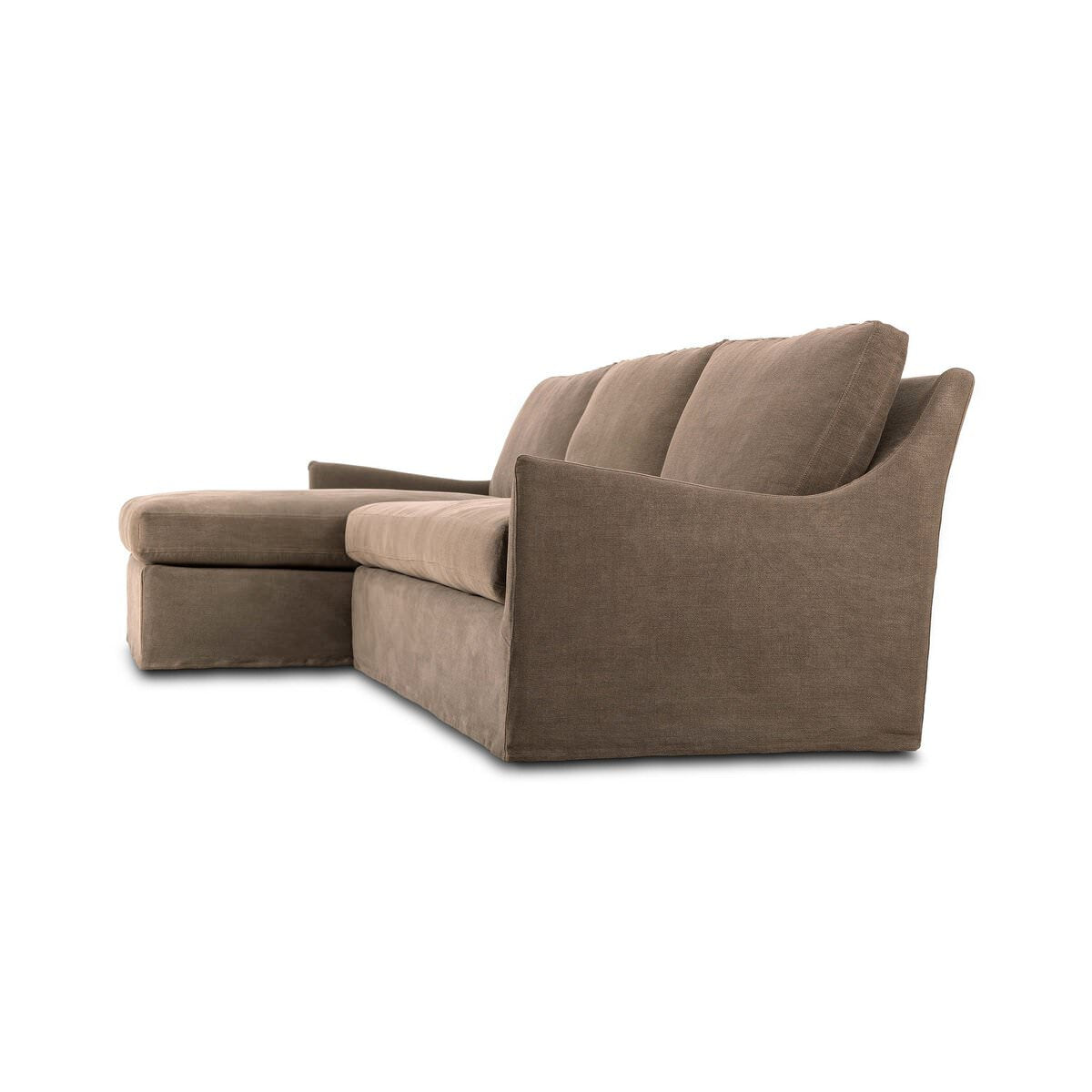 Chaise longue sectionnelle gauche Four Hands Monette 2 pièces en café Broadway