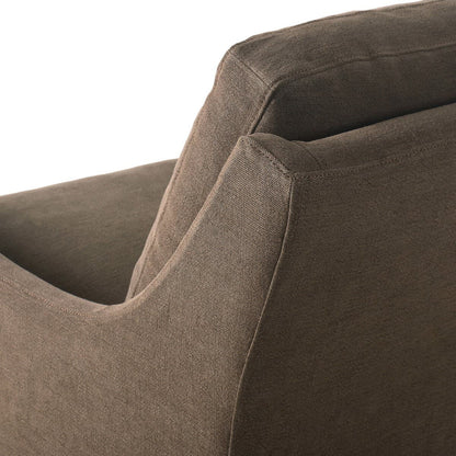 Fauteuil pivotant Monette à quatre mains en café Broadway