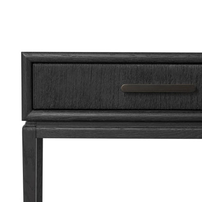 Console Rosenell à quatre mains - 78 po en chêne noir massif