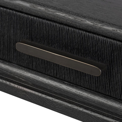 Console Rosenell à quatre mains - 78 po en chêne noir massif