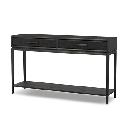 Console Rosenell à quatre mains 60 en chêne noir massif