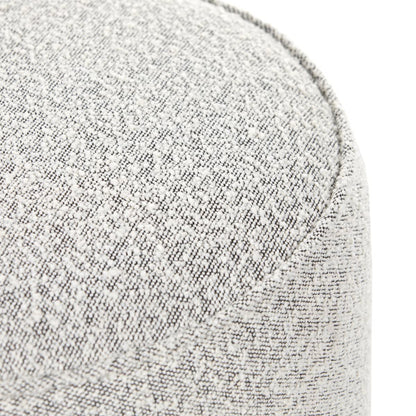 Pouf rond Sinclair à quatre mains en Knoll Domino