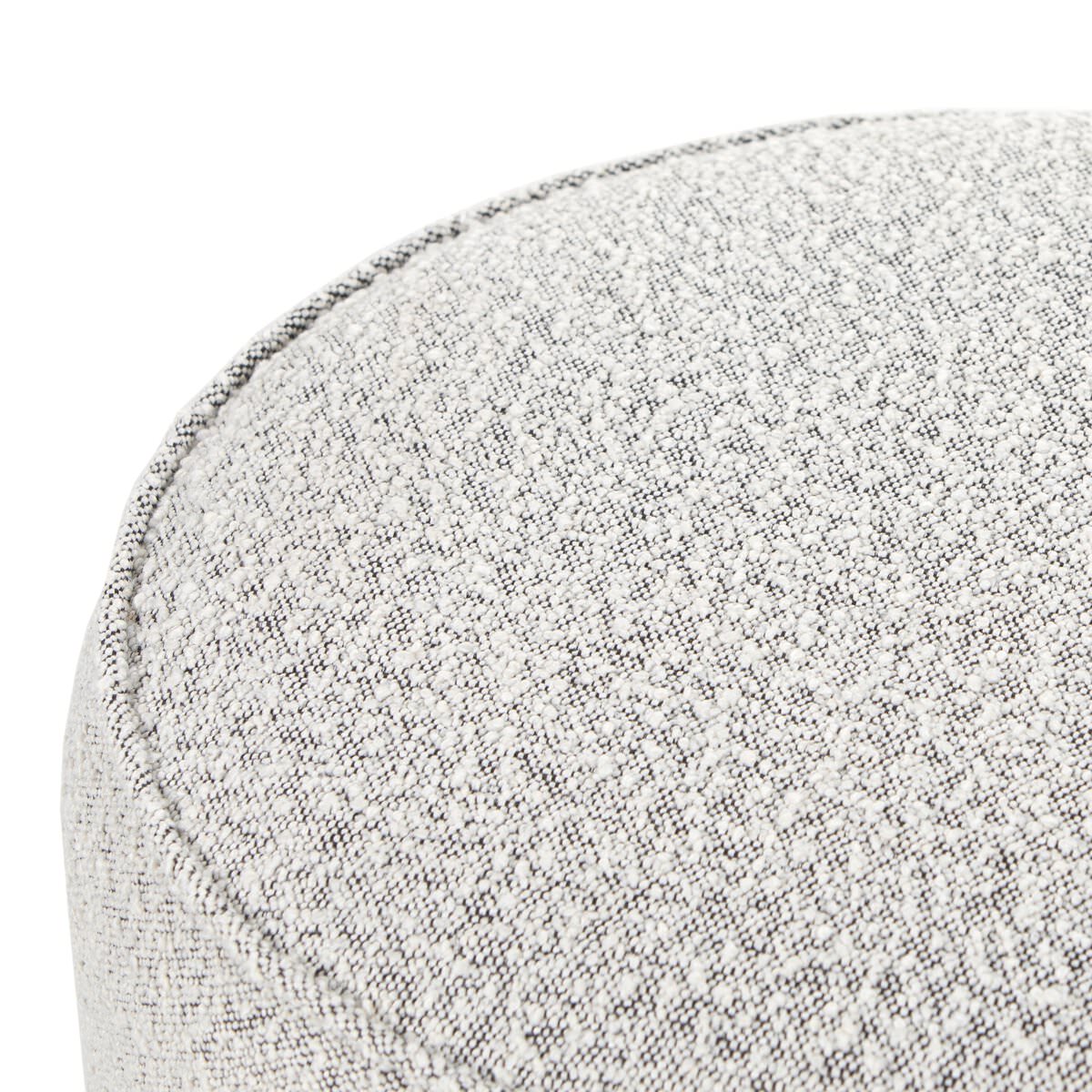 Pouf rond Sinclair à quatre mains en Knoll Domino