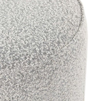 Pouf rond Sinclair à quatre mains en Knoll Domino