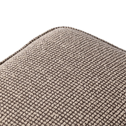 Pouf carré Sinclair Four Hands 21 en taupe Barrow