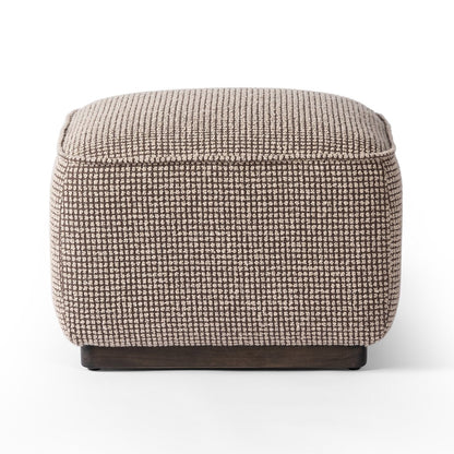 Pouf carré Sinclair Four Hands 21 en taupe Barrow