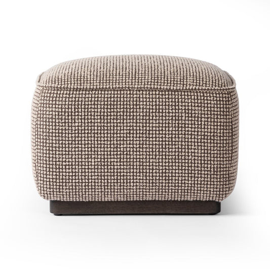 Pouf carré Sinclair Four Hands 21 en taupe Barrow