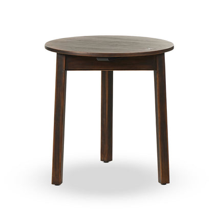 Table Pimms Four Hands en finition marron vieilli
