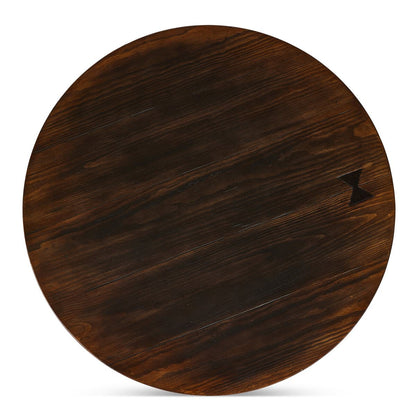Table Pimms Four Hands en finition marron vieilli