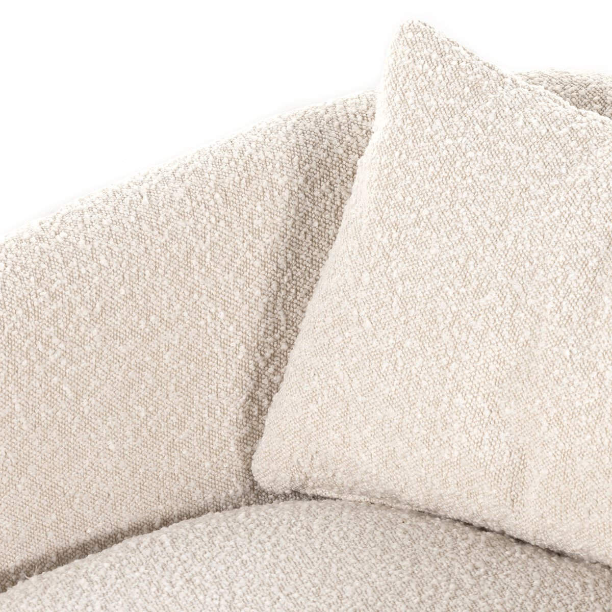 Chaise pivotante Four Hands Topanga en Knoll Natural