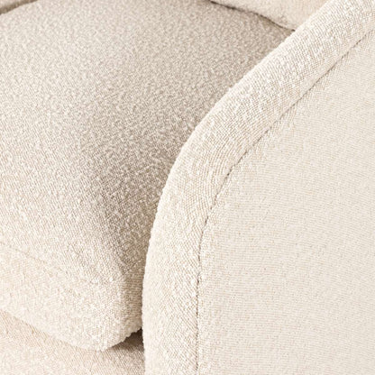 Chaise pivotante Four Hands Topanga en Knoll Natural