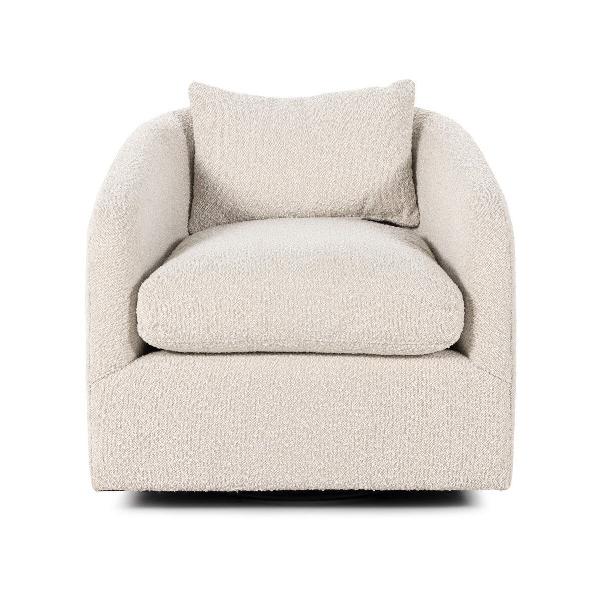 Chaise pivotante Four Hands Topanga en Knoll Natural