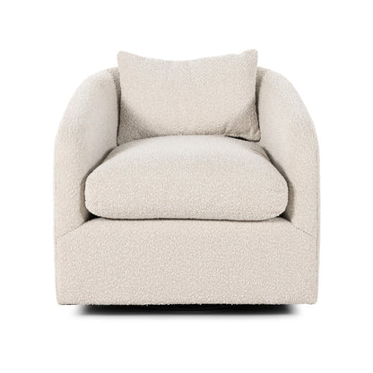 Chaise pivotante Four Hands Topanga en Knoll Natural