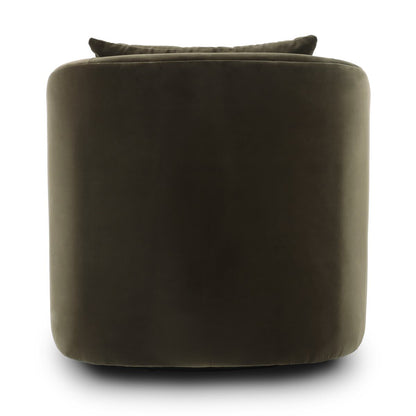 Chaise pivotante Four Hands Topanga en olive Surrey