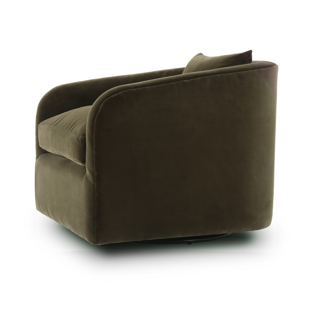 Chaise pivotante Four Hands Topanga en olive Surrey