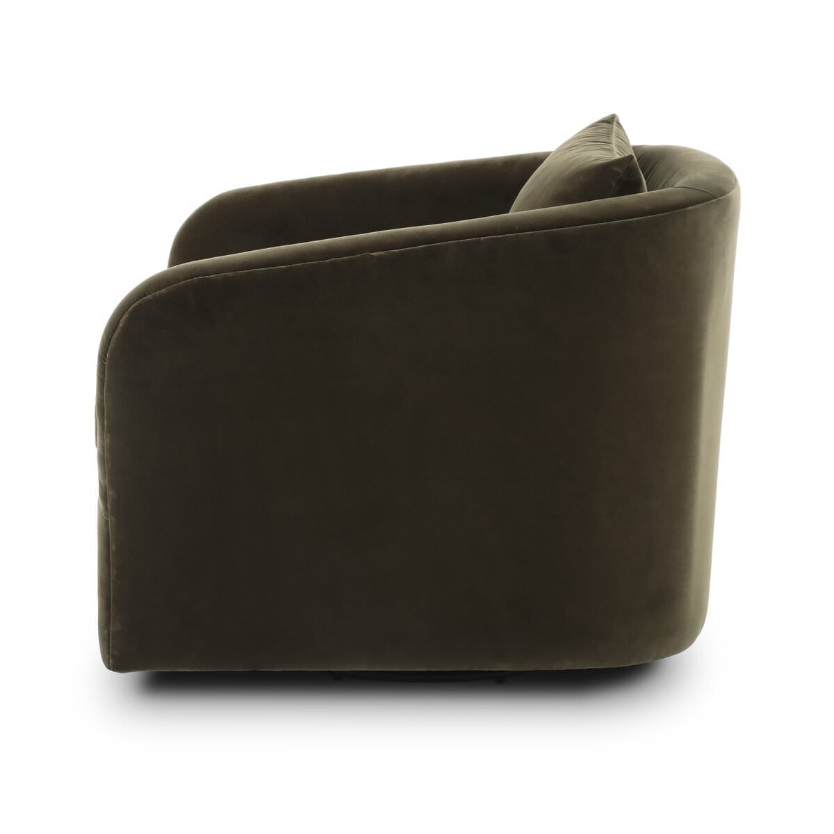 Chaise pivotante Four Hands Topanga en olive Surrey