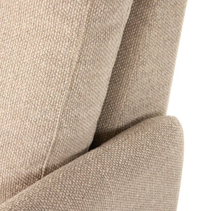 Fauteuil inclinable Wallen à quatre mains en Nova Taupe 