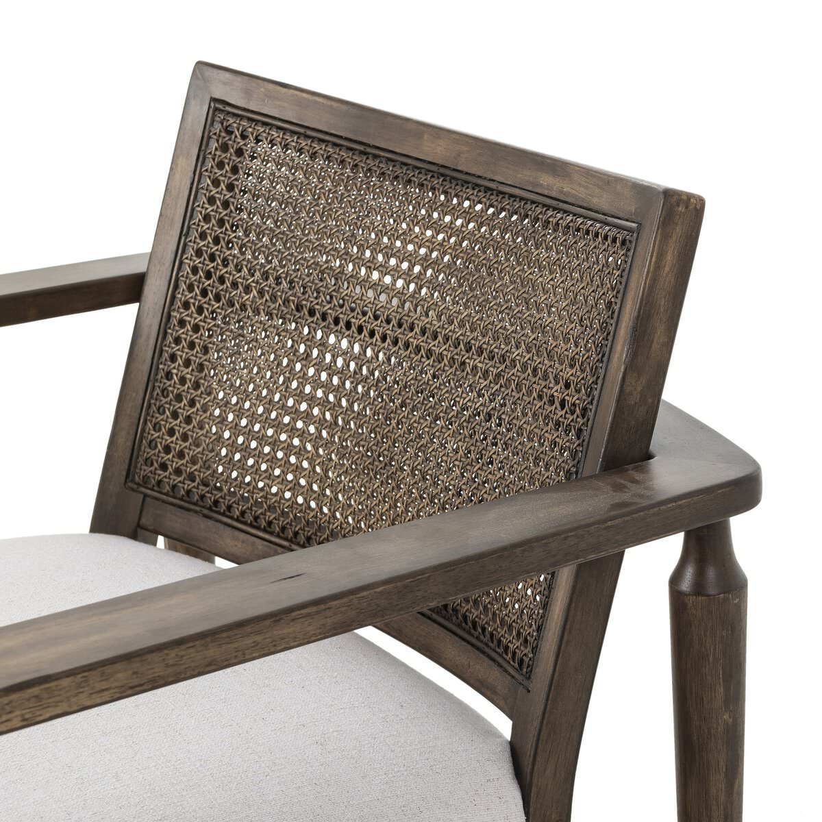Chaise Xavier à quatre mains en os d'Anvers