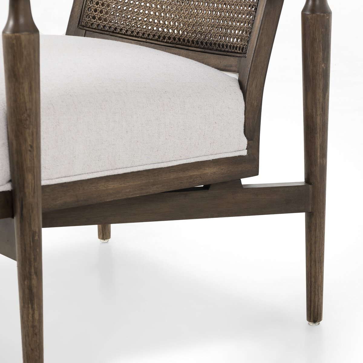 Chaise Xavier à quatre mains en os d'Anvers