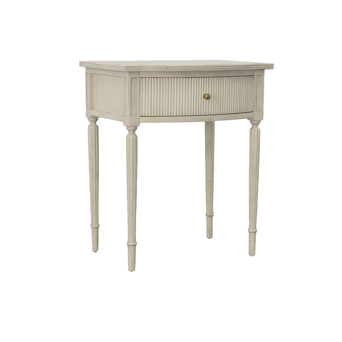 Table d'appoint Louisa en crème