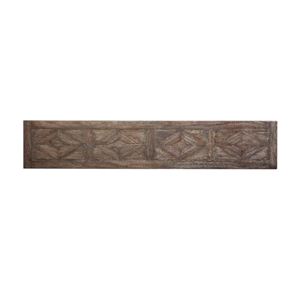 Console en acajou avec parquet Hawthorne