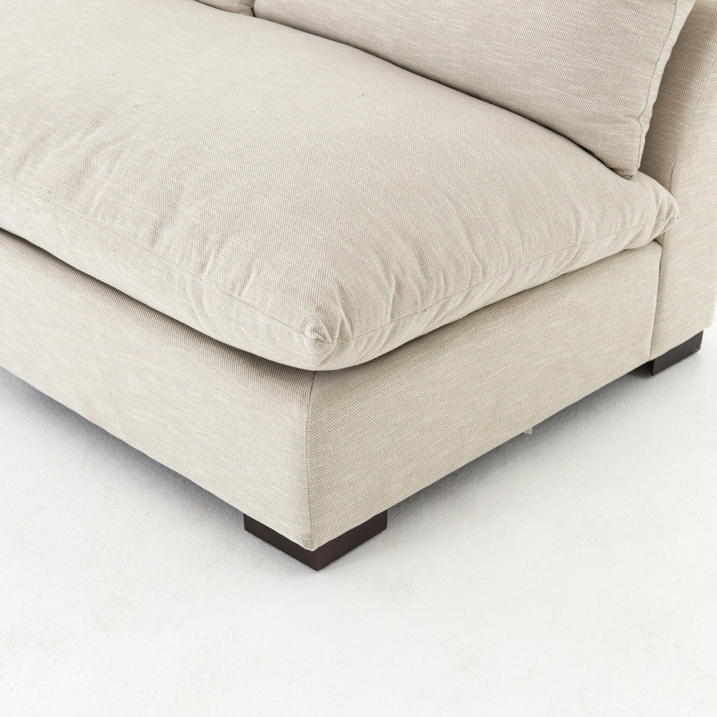 Canapé modulable 3 pièces Grant de Four Hands en Ashby Oatmeal