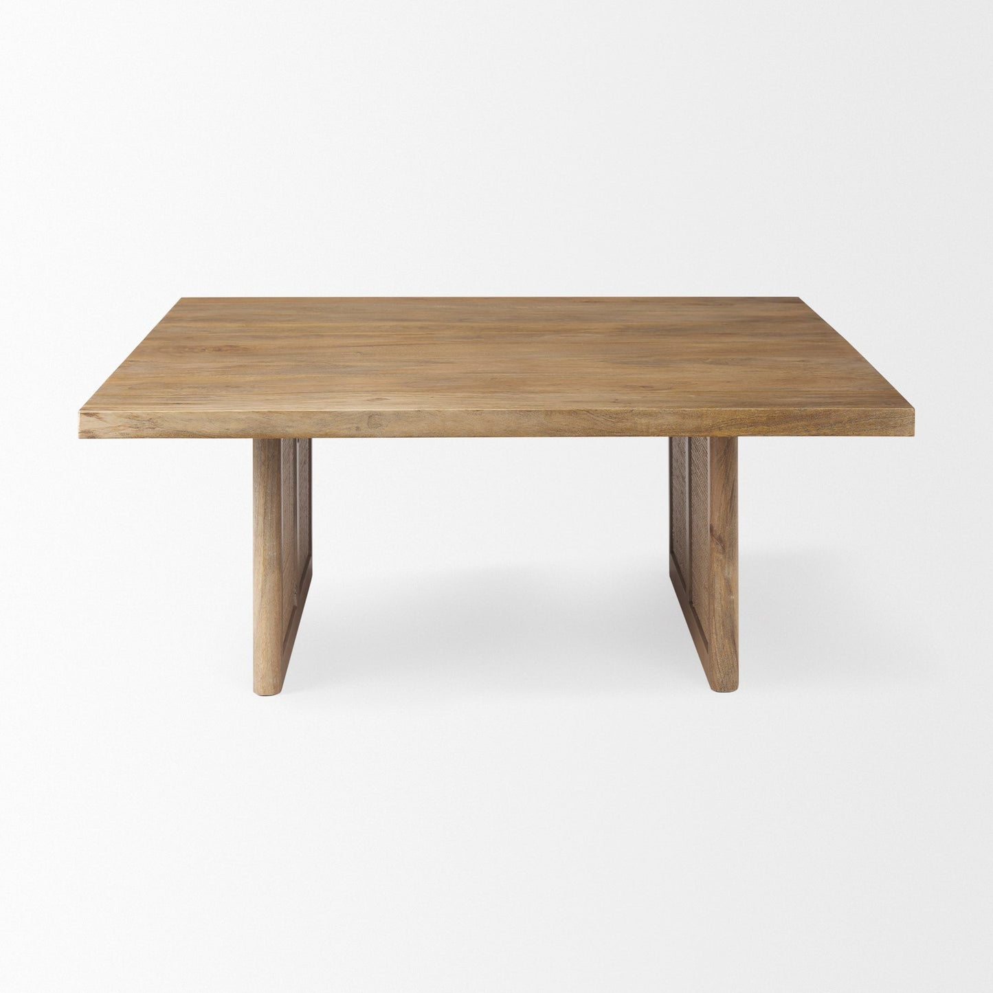 Table basse Georgia en finition délavée claire