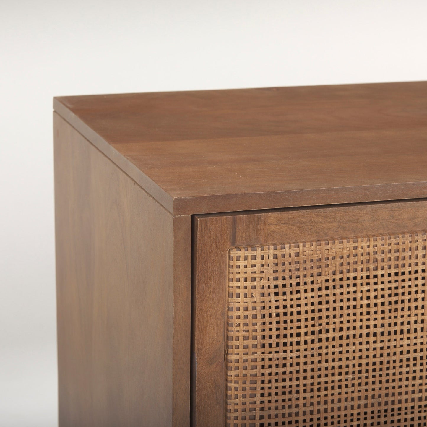 Console multimédia Georgia en finition délavée foncée