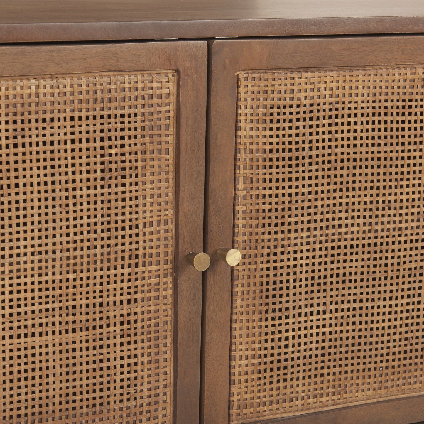 Console multimédia Georgia en finition délavée foncée