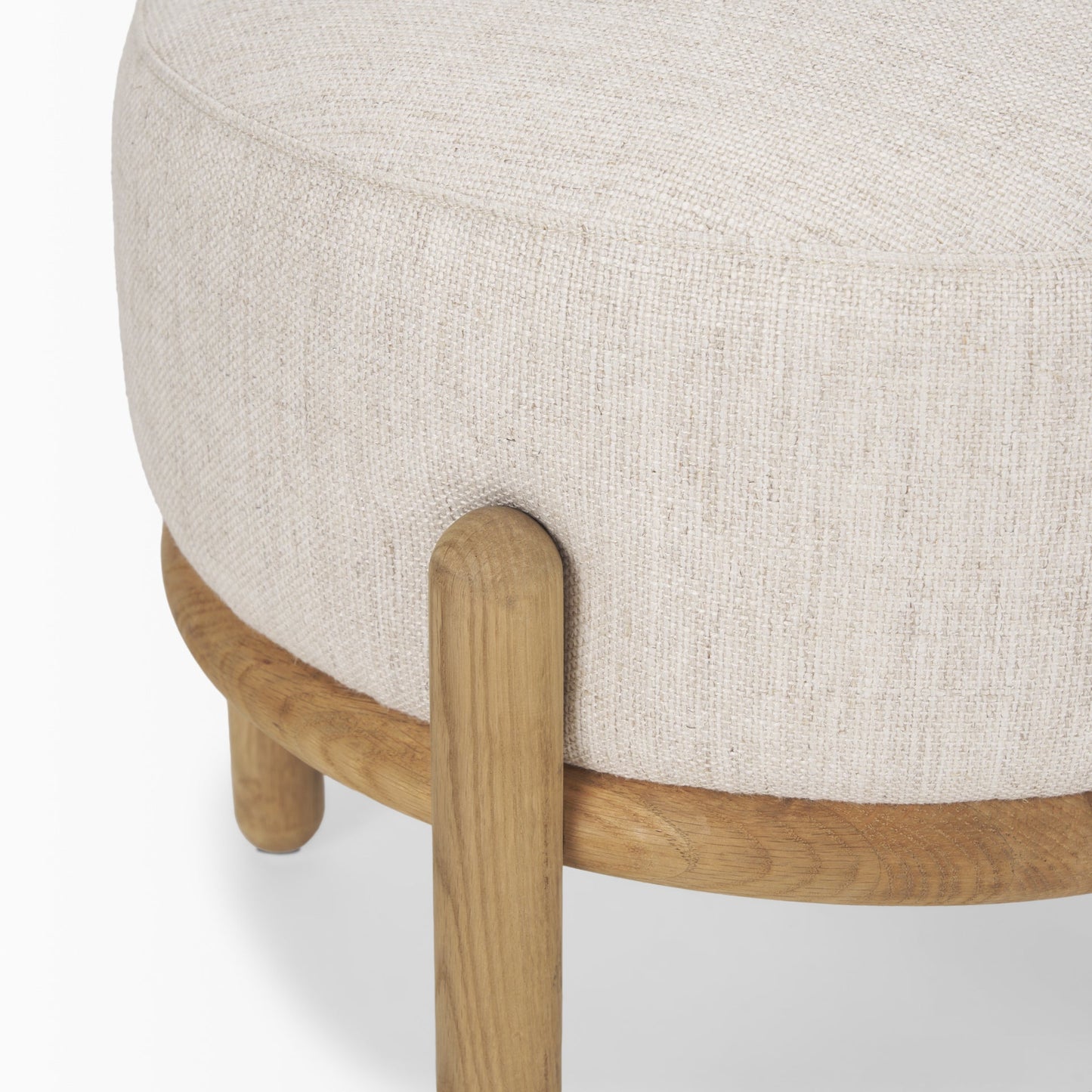 Tabouret Maya en finition délavée claire