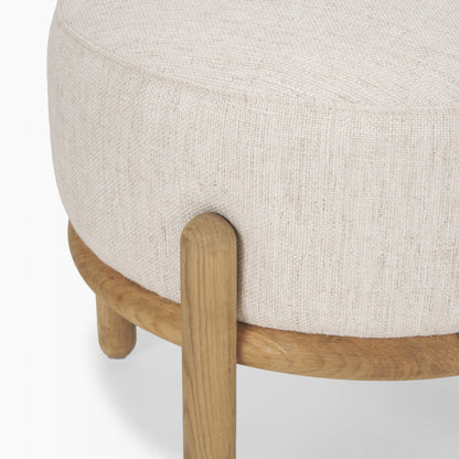 Tabouret Maya en finition délavée claire