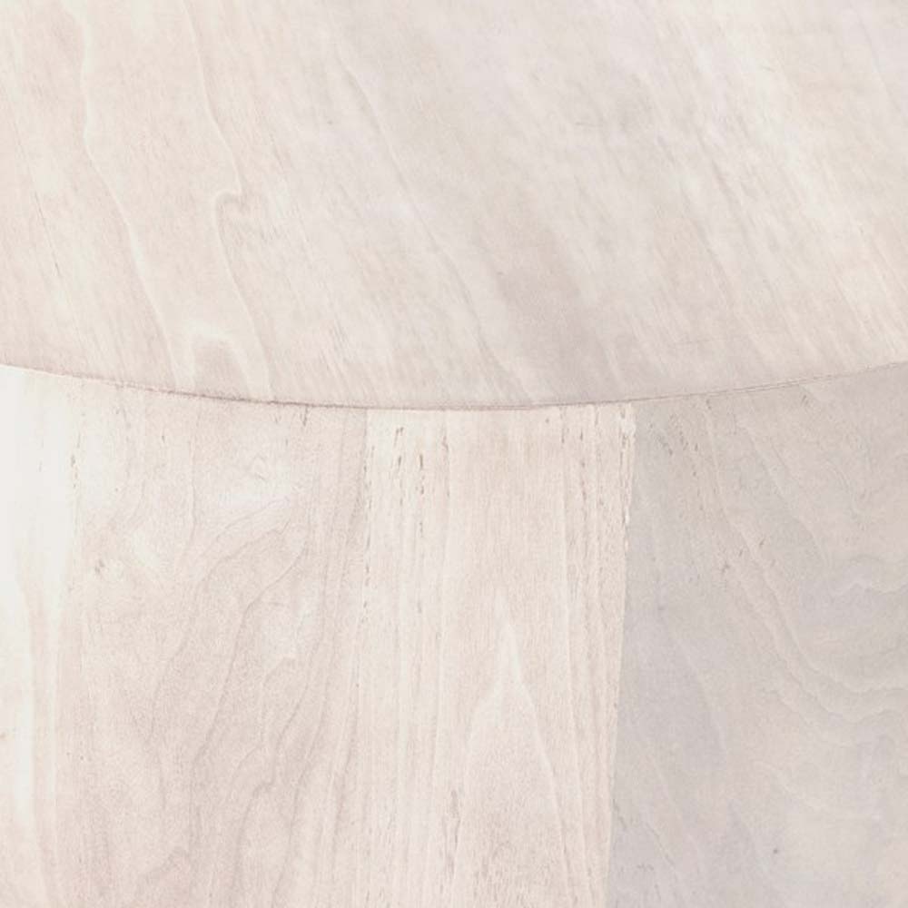 Table basse ronde Hudson Four Hands en noyer cendré