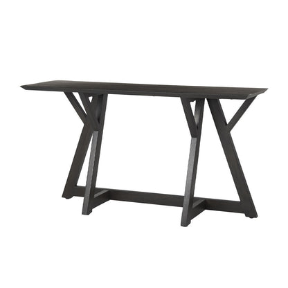 Console Jamison en marron foncé