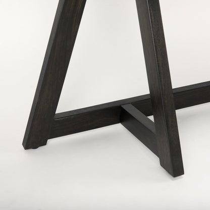 Console Jamison en marron foncé
