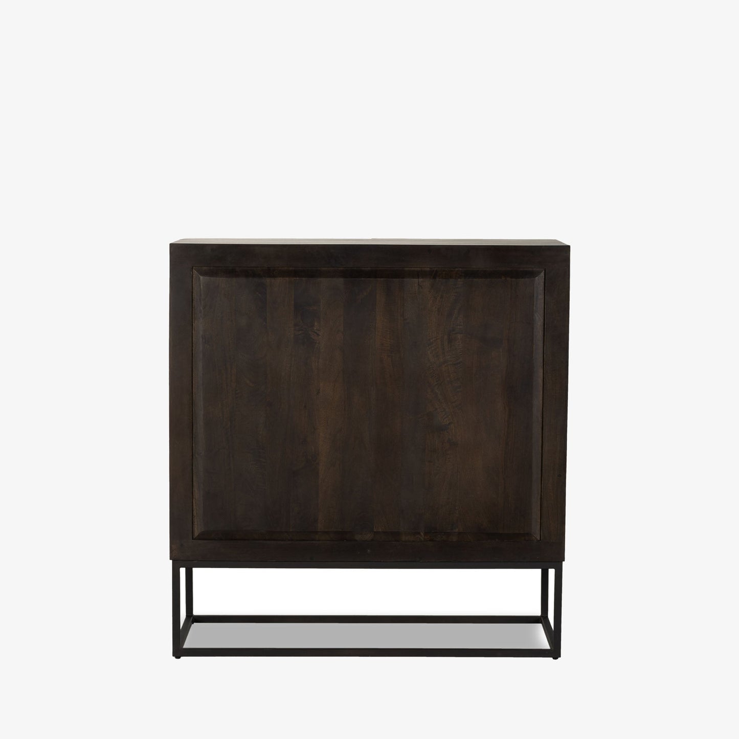 Meuble bar Kelby à quatre mains en marron vintage