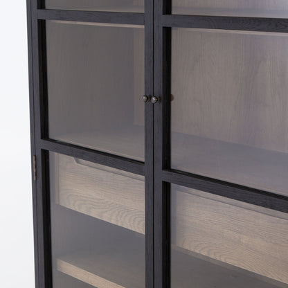 Armoire Millie Four Hands en noir mat
