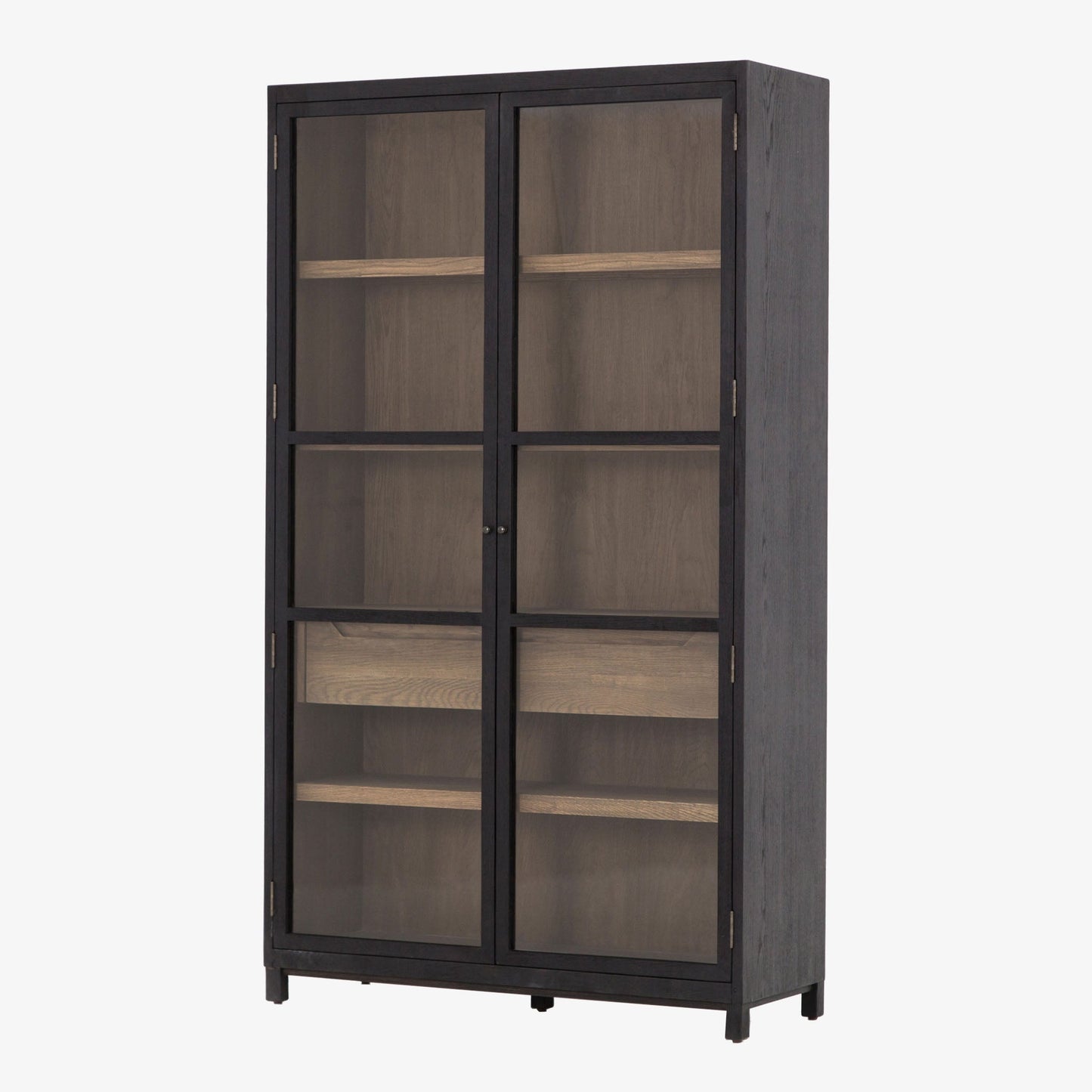 Armoire Millie Four Hands en noir mat