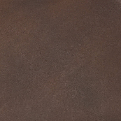 Ottoman Milo en cuir marron moyen 