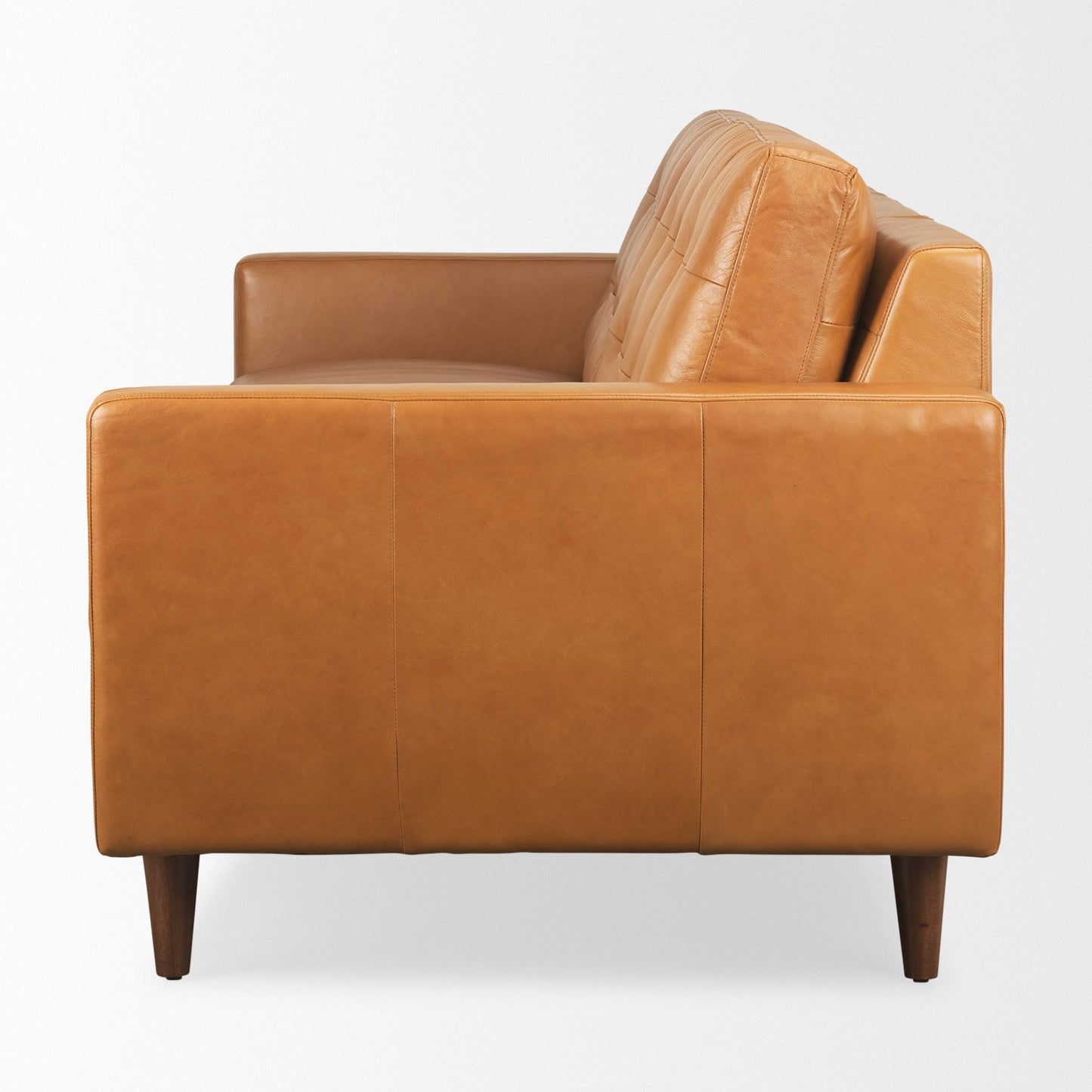 Canapé Oscar en cuir beige