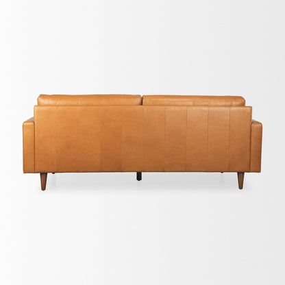 Canapé Oscar en cuir beige