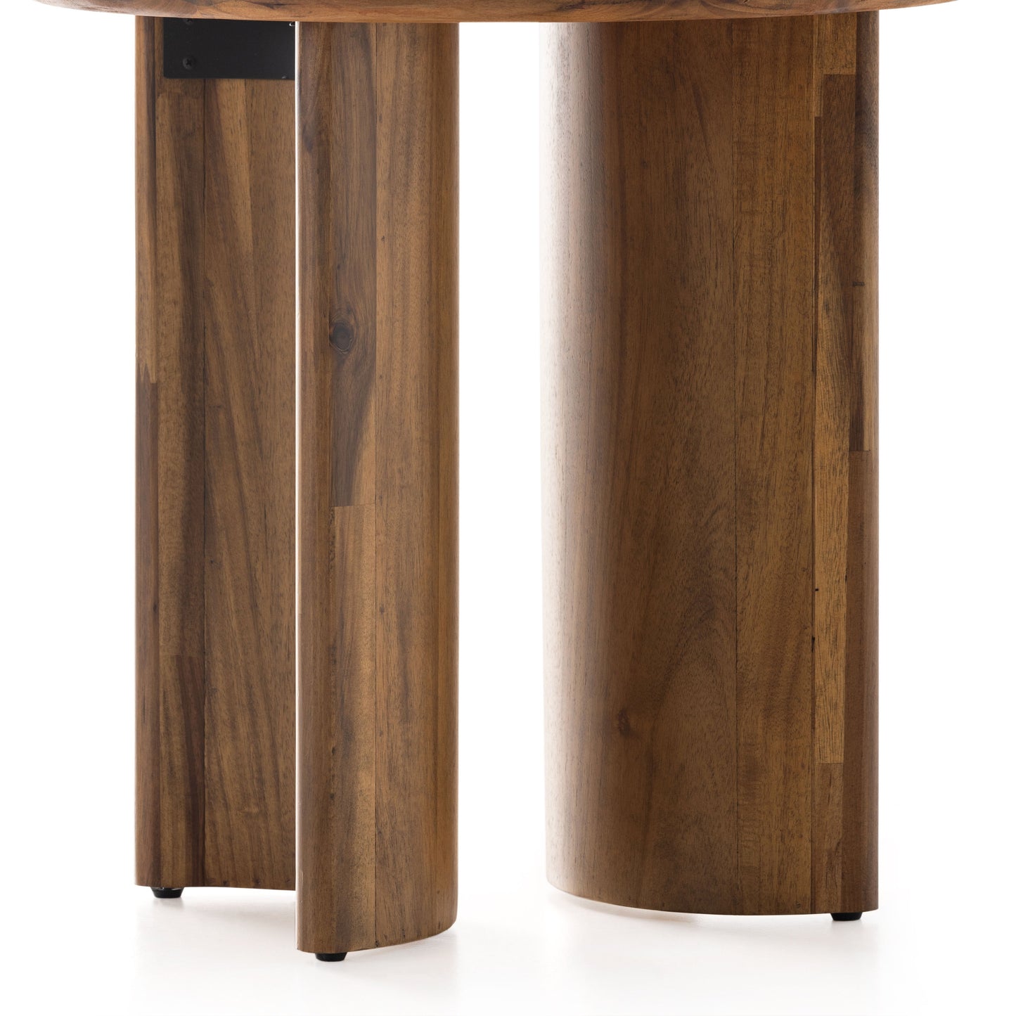 Table d'appoint Paden à quatre mains en acacia sableux