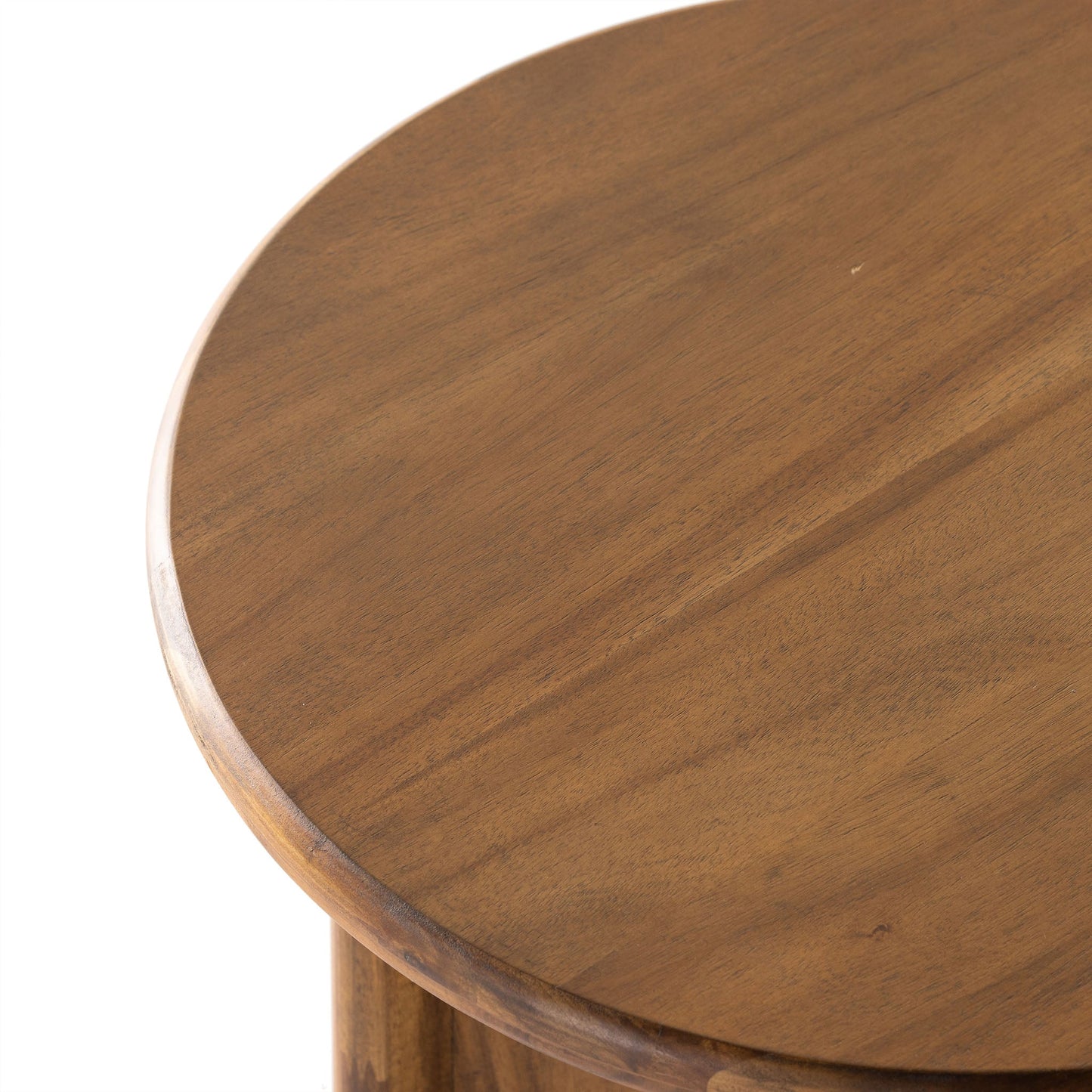 Table d'appoint Paden à quatre mains en acacia sableux