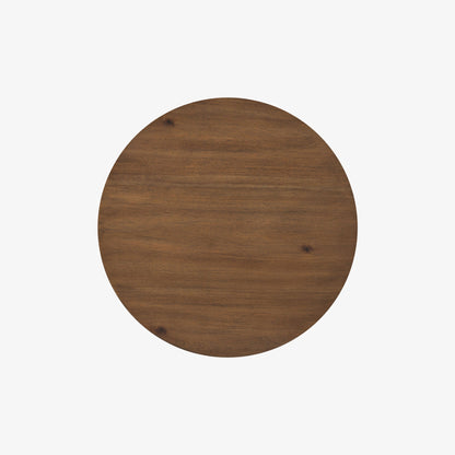 Table d'appoint Paden à quatre mains en acacia brun vieilli
