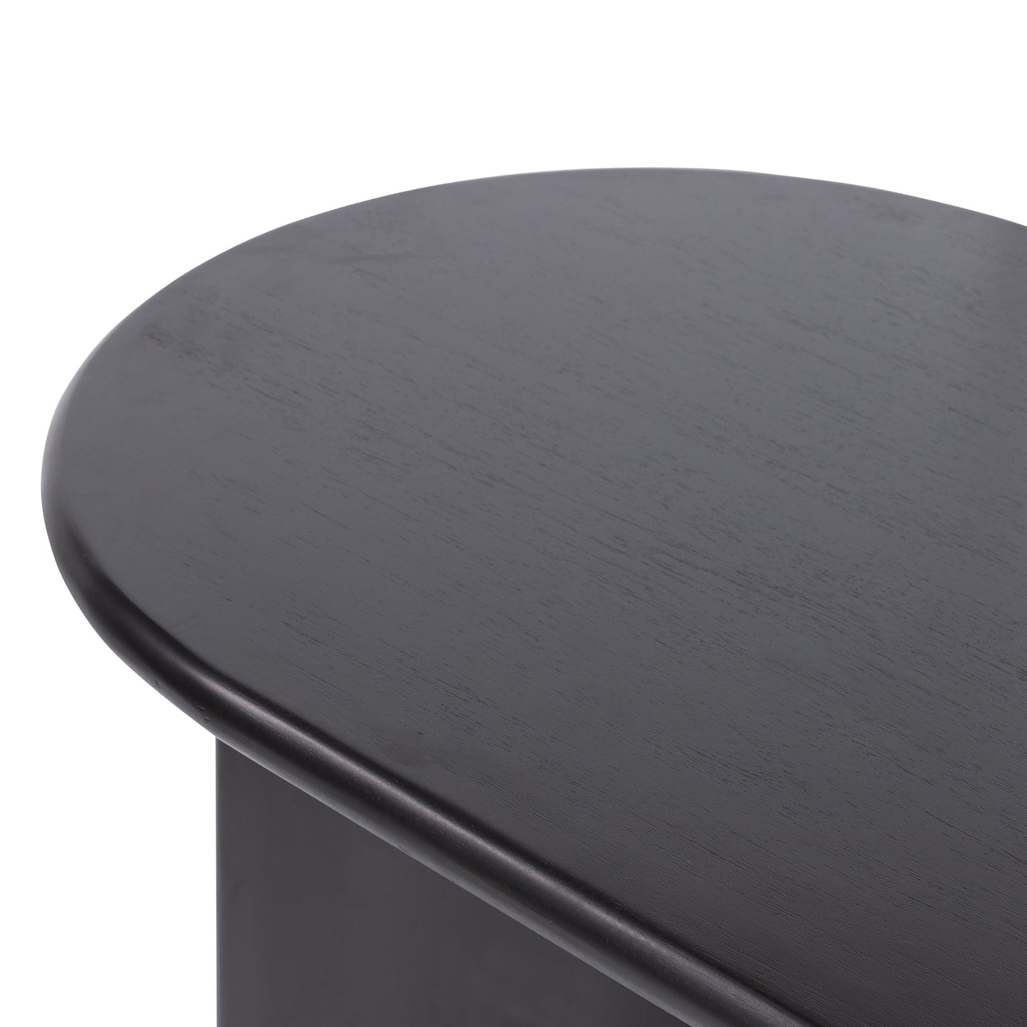 Table basse Paden à quatre mains en acacia noir vieilli