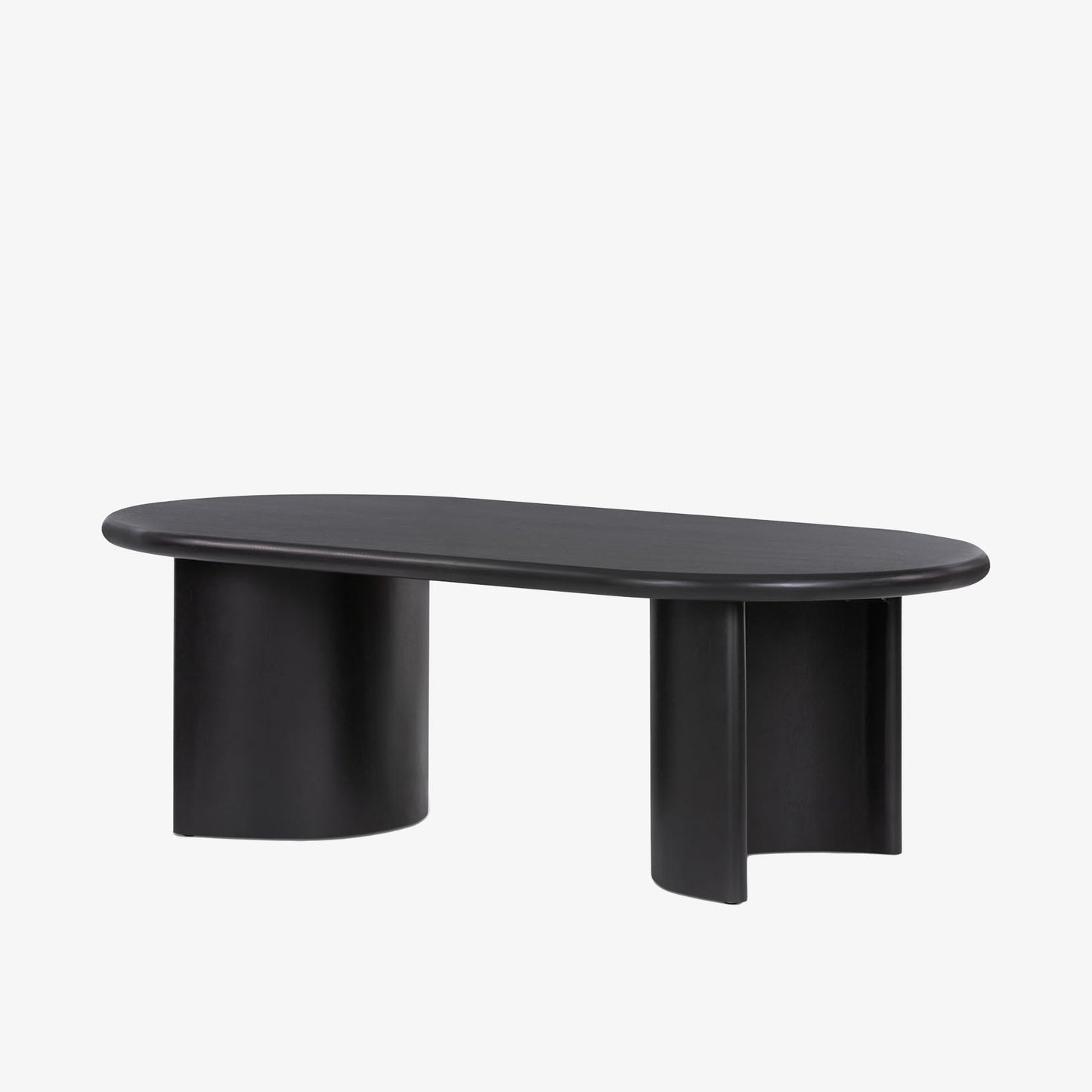 Table basse Paden à quatre mains en acacia noir vieilli