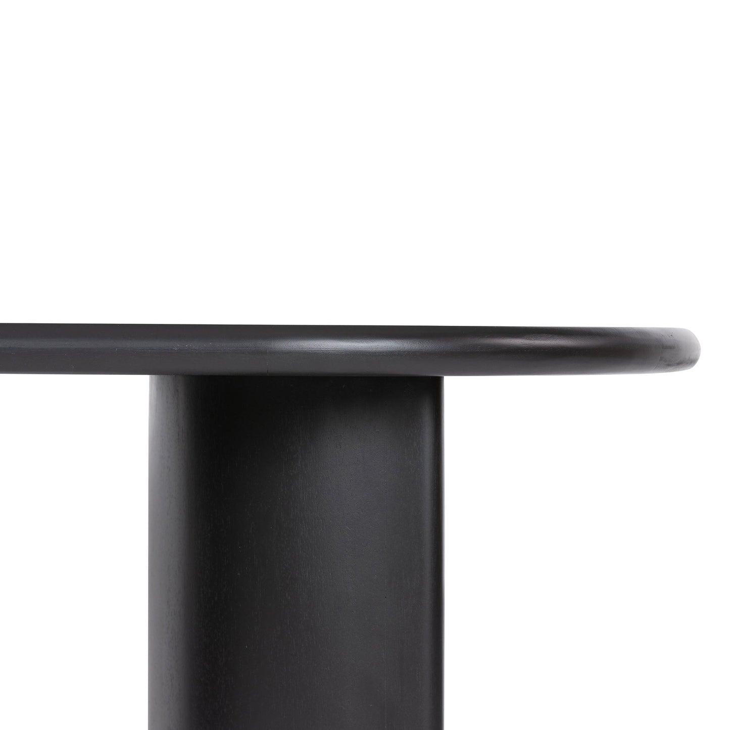 Table basse Paden à quatre mains en acacia noir vieilli