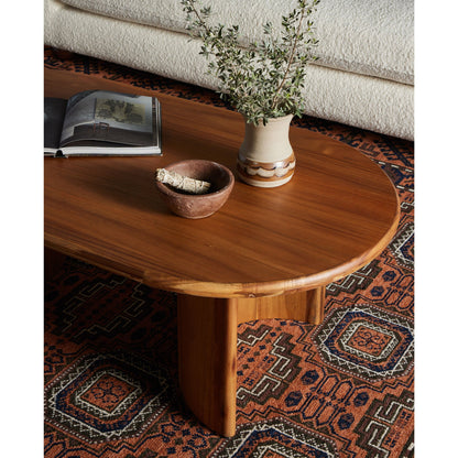 Table basse Four Hands Paden 51 en acacia sable