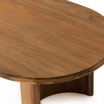 Table basse Four Hands Paden 51 en acacia sable