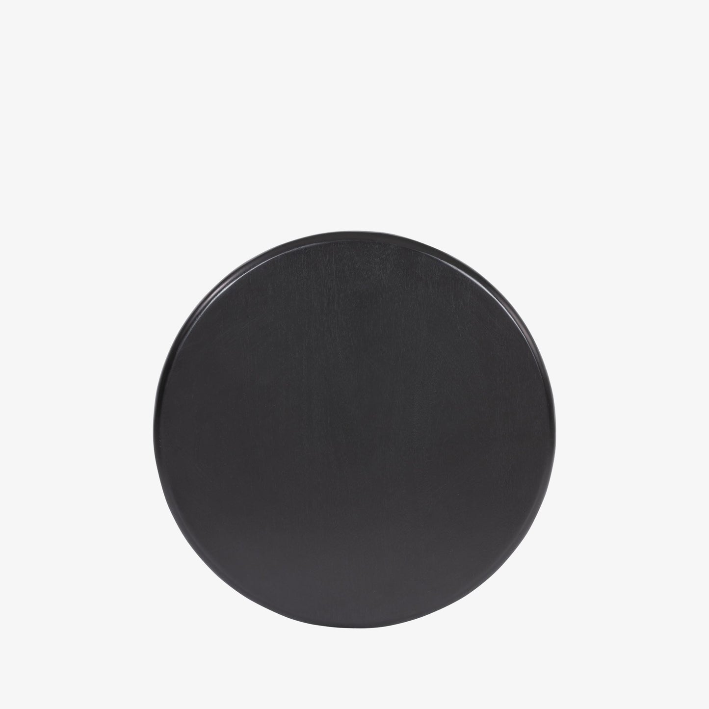 Table d'appoint Paden à quatre mains en acacia noir vieilli
